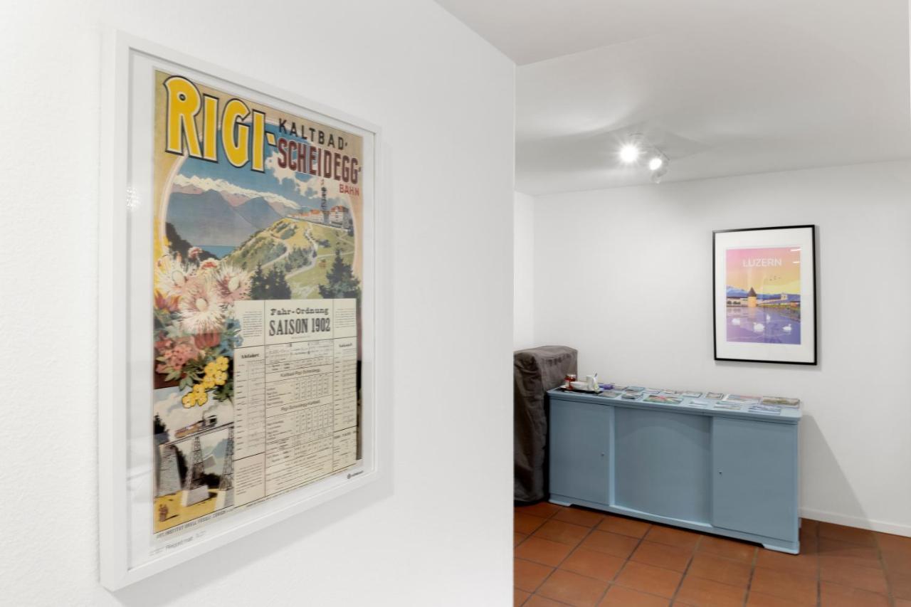 Cozy Boutique Apartment At Mt. Rigi Goldau エクステリア 写真